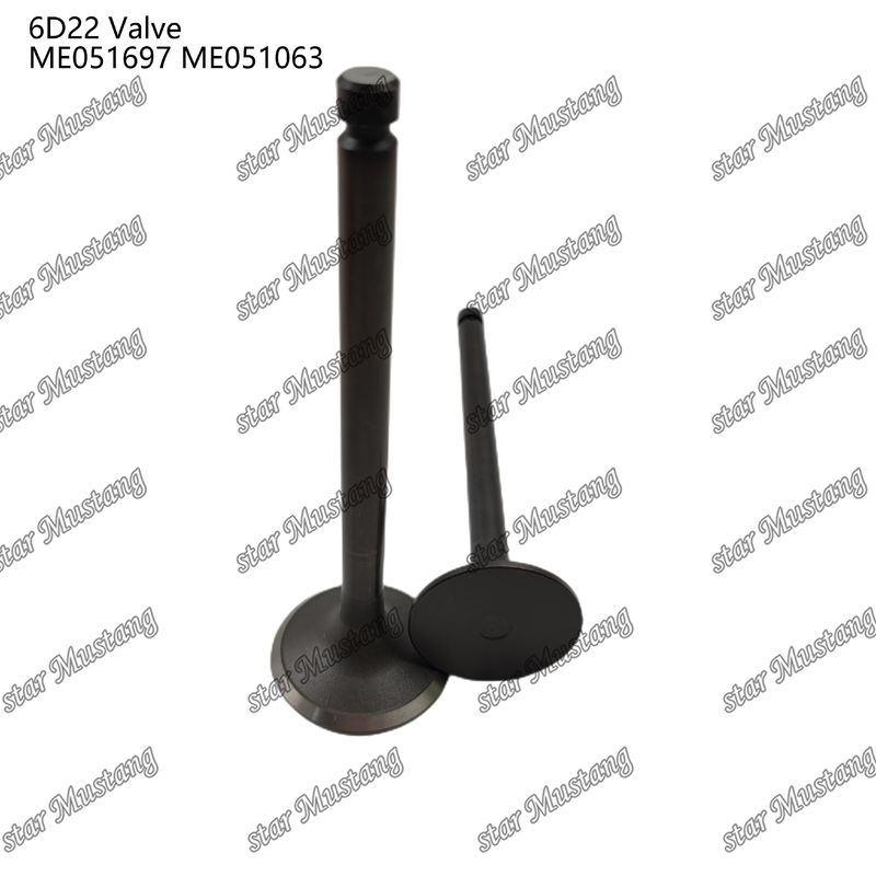 Integral-Struktur-Ventil 6D22 ME051697 ME051063 Dieselmotor-Teil Originalbestand mit Online-Support nach