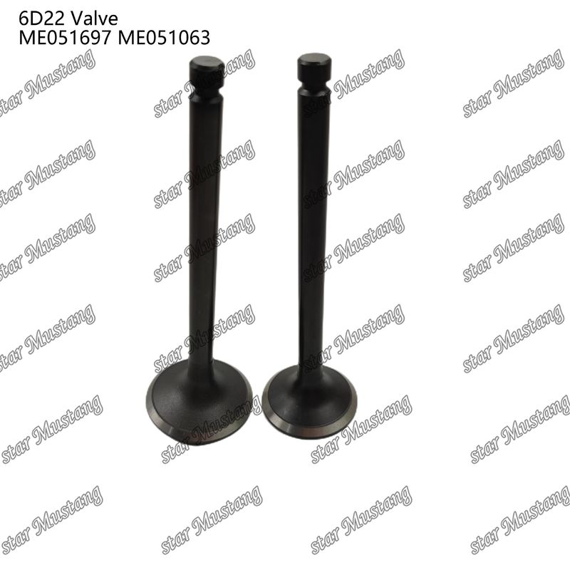 Integral-Struktur-Ventil 6D22 ME051697 ME051063 Dieselmotor-Teil Originalbestand mit Online-Support nach