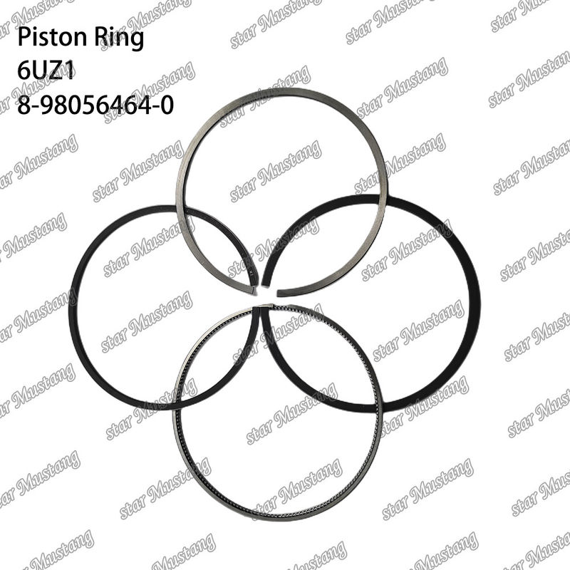 Pistonring 6UZ1 8-98056464-0 1-87813127-0 geeignet für Isuzu-Motorteile