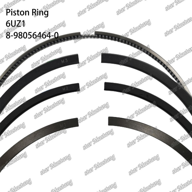 Pistonring 6UZ1 8-98056464-0 1-87813127-0 geeignet für Isuzu-Motorteile