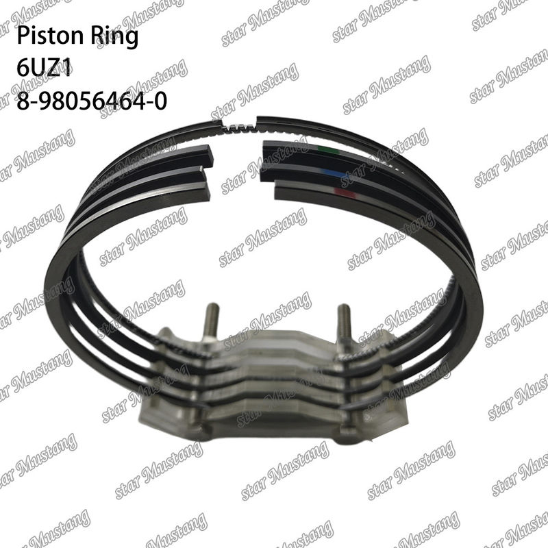 Pistonring 6UZ1 8-98056464-0 1-87813127-0 geeignet für Isuzu-Motorteile