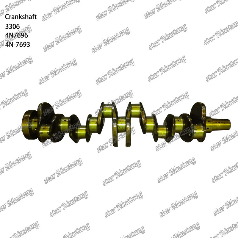 Geschmiedeter Stahl 4N7696 4N-7693 CAT Dieselmotoren Teile 3306 Bagger Bus LKW Kurbelwelle