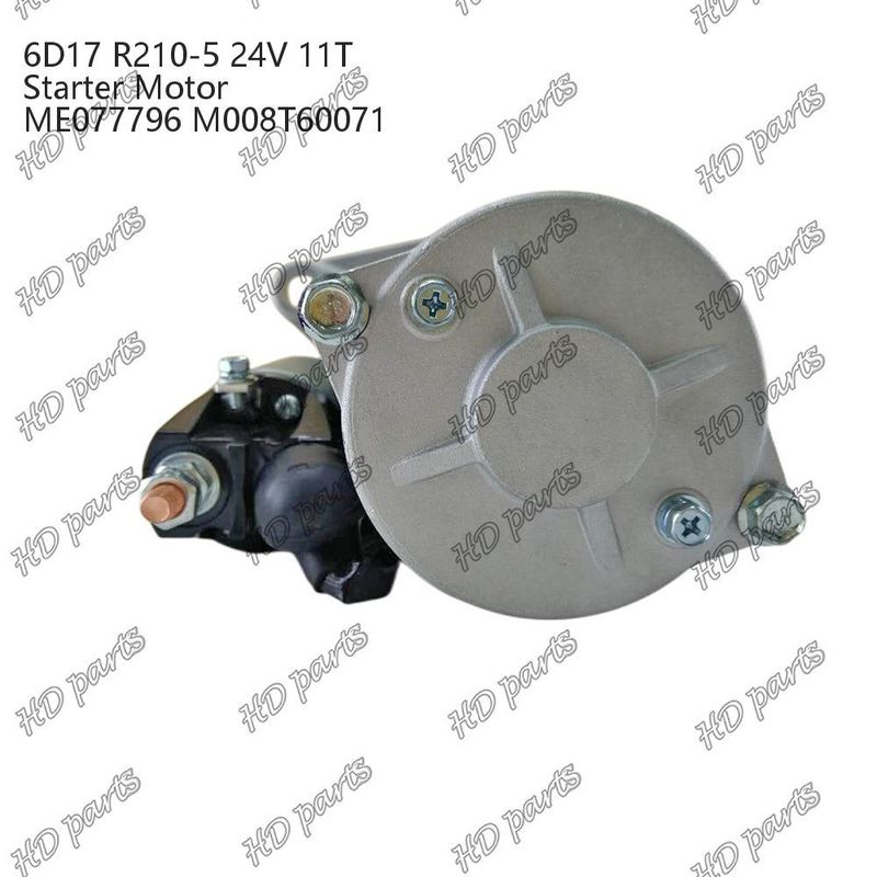 6D17 24V 11T R210-5 ME077796 M008T60071 Dieselmotor Startermotor Andere Bescheinigung