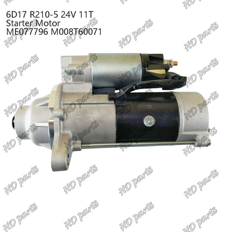 6D17 24V 11T R210-5 ME077796 M008T60071 Dieselmotor Startermotor Andere Bescheinigung