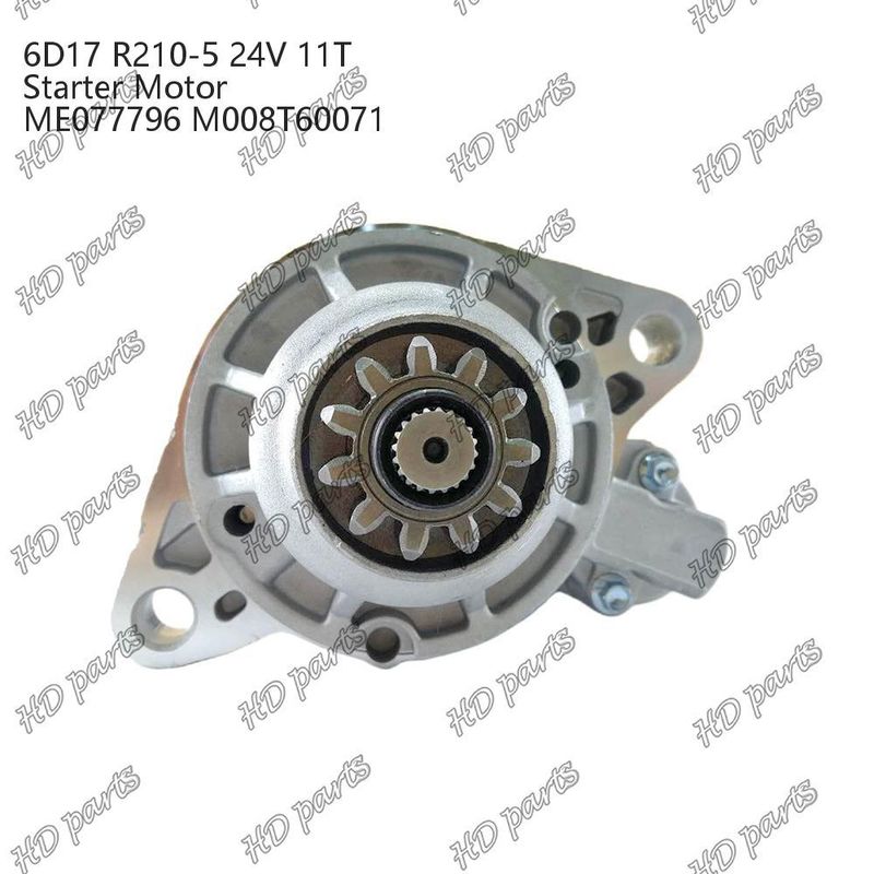 6D17 24V 11T R210-5 ME077796 M008T60071 Dieselmotor Startermotor Andere Bescheinigung
