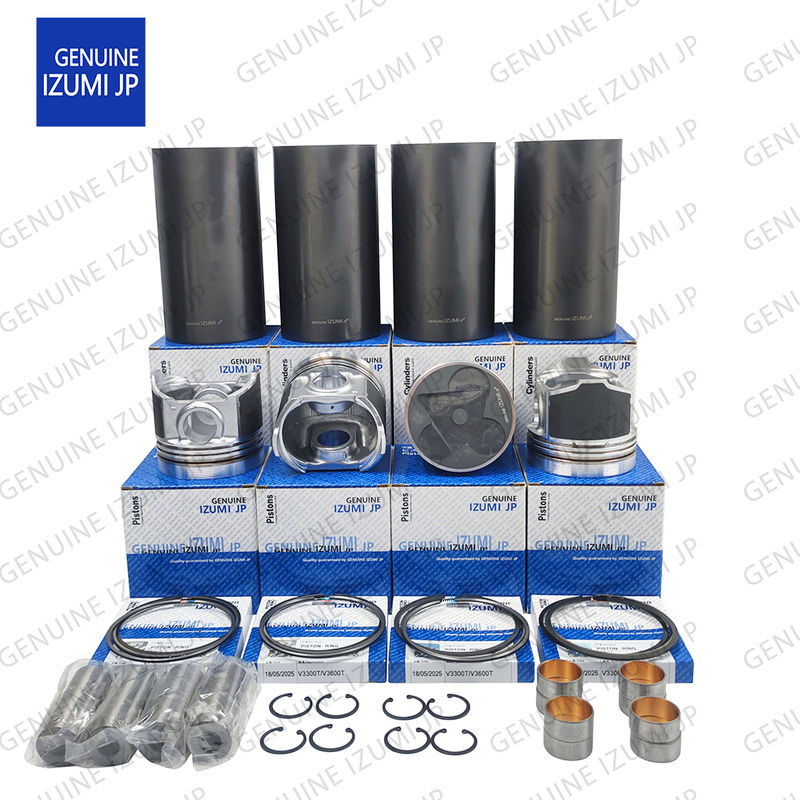 Cylinder Liner Kit  V3300T-12V Piston 1G563-21774 For Kubota Diesel Engine Repair Parts