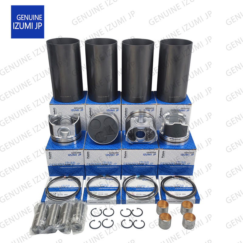 V3600T Zylinder Liner Kit Kolben 1J510-21113 für Kubota Dieselmotoren Reparaturteile