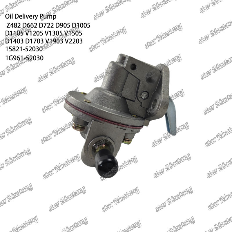 Kraftstoffzufuhr Z482 D662 D722 D905 D1005 D1105 V1205 V1305 15821-52030 1G961-52030 Geeignet für Kubota Motorteile