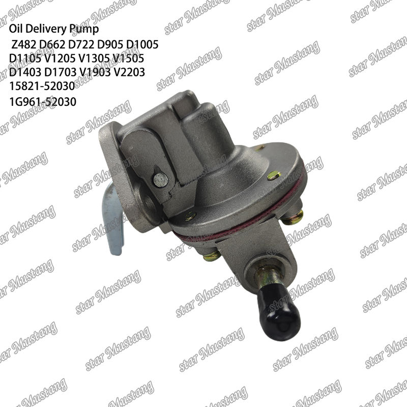 Kraftstoffzufuhr Z482 D662 D722 D905 D1005 D1105 V1205 V1305 15821-52030 1G961-52030 Geeignet für Kubota Motorteile