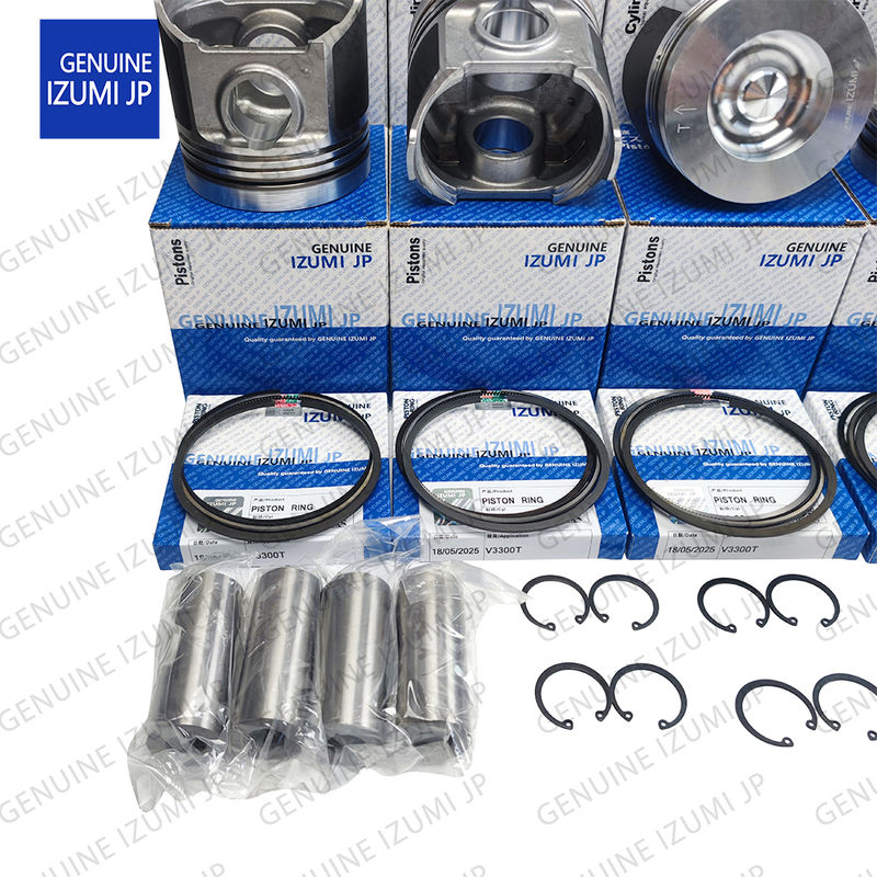 V3300T-16V Zylinder-Liner-Kit Kolben 1C050-21112 für Kubota Dieselmotoren Reparaturteile
