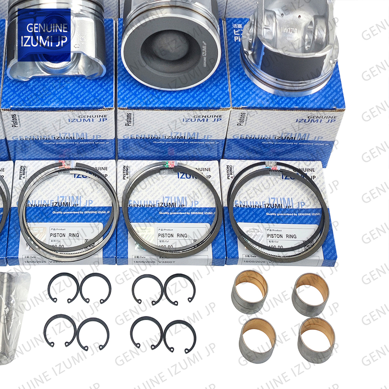 V3800T Zylinderlaufbuchsen-Kit Kolben 1J508-21110 für Kubota Dieselmotor-Ersatzteile